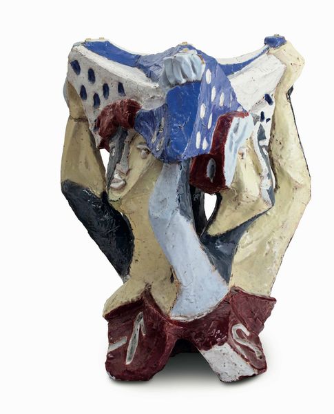 Leoncillo Leonardi : Piede di tavolo con medusa  - Asta Arte Moderna e Contemporanea - Associazione Nazionale - Case d'Asta italiane