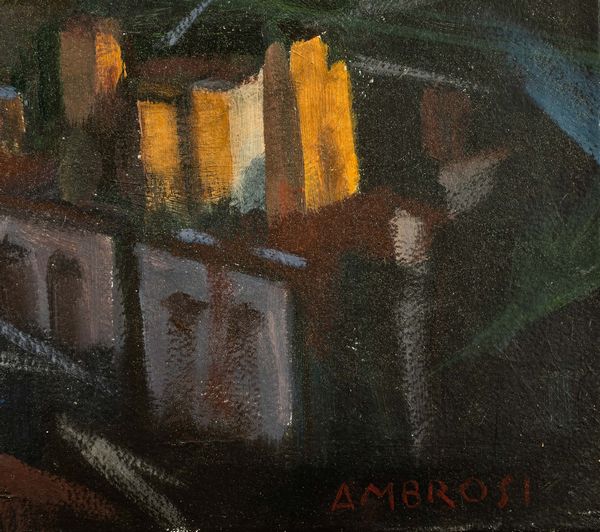 Alfredo Gauro Ambrosi : Volo su New York  - Asta Arte Moderna e Contemporanea - Associazione Nazionale - Case d'Asta italiane