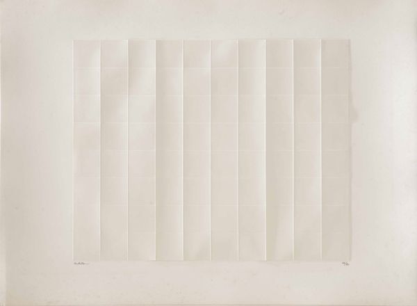 ENRICO CASTELLANI : Compendio di parte dellopera grafica di Enrico Castellani  - Asta Arte Moderna e Contemporanea - Associazione Nazionale - Case d'Asta italiane