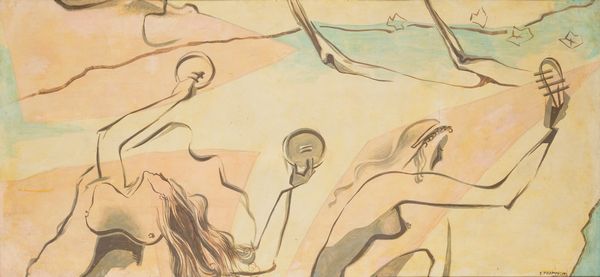 Enrico Prampolini : Dioniso e le baccanti  - Asta Arte Moderna e Contemporanea - Associazione Nazionale - Case d'Asta italiane