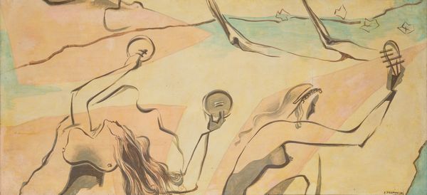 Enrico Prampolini : Dioniso e le baccanti  - Asta Arte Moderna e Contemporanea - Associazione Nazionale - Case d'Asta italiane