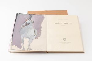 Marino Marini : Studio per cavaliere  - Asta Arte Moderna e Contemporanea - Associazione Nazionale - Case d'Asta italiane