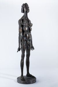 Agenore Fabbri : Dolorosa protagonista o Donna ferita II  - Asta Arte Moderna e Contemporanea - Associazione Nazionale - Case d'Asta italiane