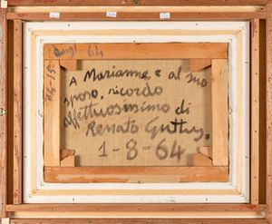 Renato Guttuso : Pannocchia  - Asta Arte Moderna e Contemporanea - Associazione Nazionale - Case d'Asta italiane