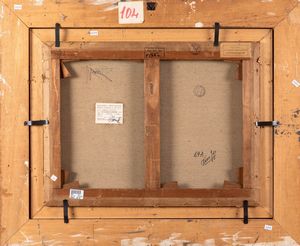 Alberto Savinio : Senza titolo (Les philosophes)  - Asta Arte Moderna e Contemporanea - Associazione Nazionale - Case d'Asta italiane