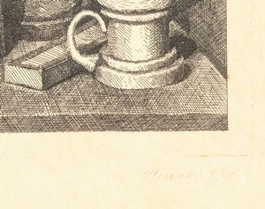 Giorgio Morandi : Grande natura morta con la lampada a destra  - Asta Arte Moderna e Contemporanea - Associazione Nazionale - Case d'Asta italiane