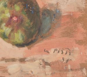 Filippo de Pisis : Natura morta marina con conchiglia e il fico  - Asta Arte Moderna e Contemporanea - Associazione Nazionale - Case d'Asta italiane