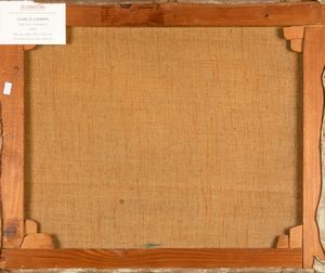 Carlo Carrà : Chiesa in laguna  - Asta Arte Moderna e Contemporanea - Associazione Nazionale - Case d'Asta italiane