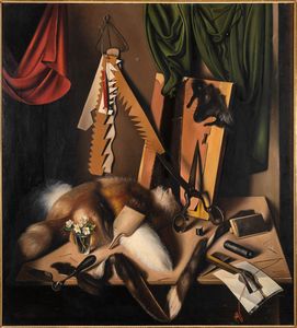 Gregorio Sciltian - Natura morta con pelliccia