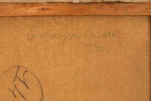 Mario Sironi : Composizione  - Asta Arte Moderna e Contemporanea - Associazione Nazionale - Case d'Asta italiane