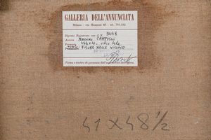 Massimo Campigli : Figure nelle nicchie  - Asta Arte Moderna e Contemporanea - Associazione Nazionale - Case d'Asta italiane