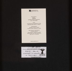 Pino Pascali : Missile  - Asta Arte Moderna e Contemporanea - Associazione Nazionale - Case d'Asta italiane