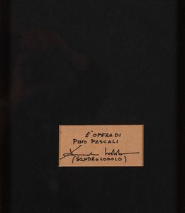 Pino Pascali : Missile  - Asta Arte Moderna e Contemporanea - Associazione Nazionale - Case d'Asta italiane