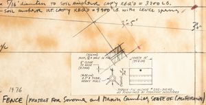 Christo : Running Fence (Project for Sonoma and Marine County, State of California)  - Asta Arte Moderna e Contemporanea - Associazione Nazionale - Case d'Asta italiane