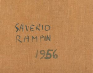 SAVERIO RAMPIN : Senza titolo  - Asta Arte Moderna e Contemporanea - Associazione Nazionale - Case d'Asta italiane