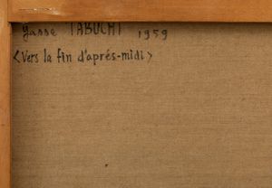 Yasse Tabuchi : Vers la fin d'apres-midi  - Asta Arte Moderna e Contemporanea - Associazione Nazionale - Case d'Asta italiane