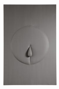 AGOSTINO BONALUMI : Grigio  - Asta Arte Moderna e Contemporanea - Associazione Nazionale - Case d'Asta italiane