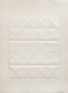 ENRICO CASTELLANI : Compendio di parte dellopera grafica di Enrico Castellani  - Asta Arte Moderna e Contemporanea - Associazione Nazionale - Case d'Asta italiane