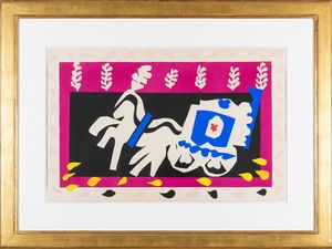 HENRI MATISSE : Enterrement de Pierrot (dalla serie Jazz)  - Asta Arte Moderna e Contemporanea - Associazione Nazionale - Case d'Asta italiane