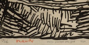 Pierre Alechinsky : Vaincu parce que plus fort (Defeated because stronger)  - Asta Arte Moderna e Contemporanea - Associazione Nazionale - Case d'Asta italiane