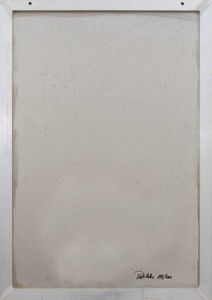 MICHELANGELO PISTOLETTO : Autoritratto  - Asta Arte Moderna e Contemporanea - Associazione Nazionale - Case d'Asta italiane