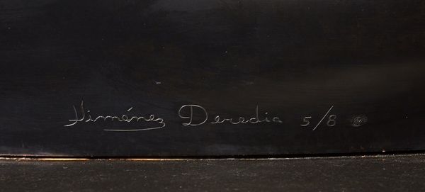 DEREDIA JORGE JIMENEZ (n. 1954) : Attimo.  - Asta Asta 368 | ARTE MODERNA E CONTEMPORANEA Tradizionale - Associazione Nazionale - Case d'Asta italiane