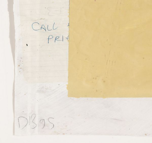 BAECHLER DONALD (1956 - 2022) : Abstract composition with falling figure.  - Asta Asta 368 | ARTE MODERNA E CONTEMPORANEA Tradizionale - Associazione Nazionale - Case d'Asta italiane