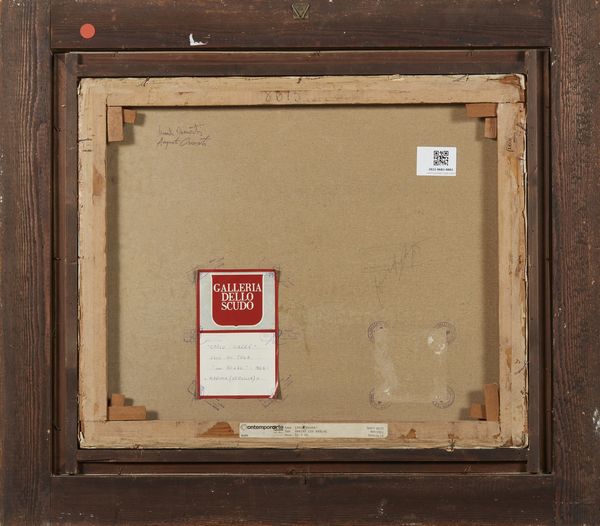 CARRA' CARLO (1881 - 1966) : Marina con barche.  - Asta Asta 368 | ARTE MODERNA E CONTEMPORANEA Tradizionale - Associazione Nazionale - Case d'Asta italiane