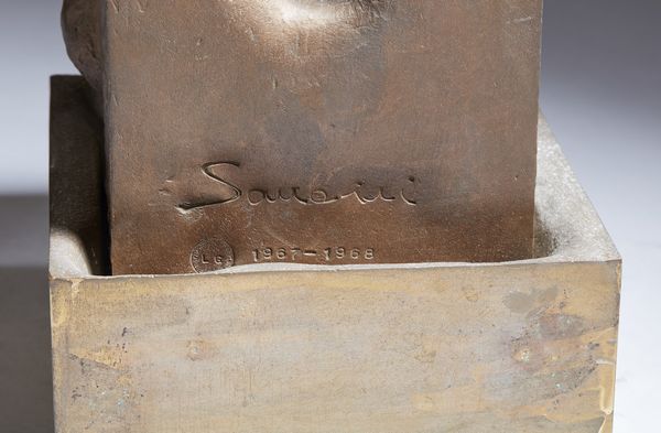 SOMAINI FRANCESCO (1926 - 2005) : Ascolto dal profondo (II variante).  - Asta Asta 368 | ARTE MODERNA E CONTEMPORANEA Tradizionale - Associazione Nazionale - Case d'Asta italiane