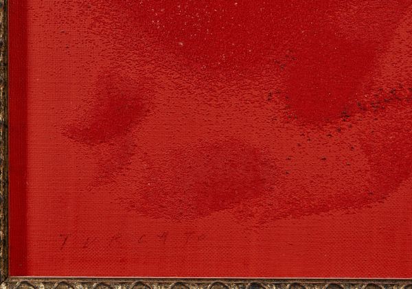 TURCATO GIULIO (1912 - 1995) : Cangiante arancio.  - Asta Asta 368 | ARTE MODERNA E CONTEMPORANEA Tradizionale - Associazione Nazionale - Case d'Asta italiane
