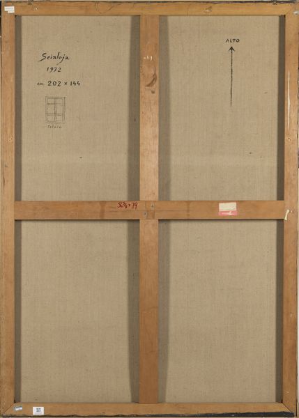 SCIALOJA TOTI (1914 - 1998) : Senza titolo.  - Asta Asta 368 | ARTE MODERNA E CONTEMPORANEA Tradizionale - Associazione Nazionale - Case d'Asta italiane