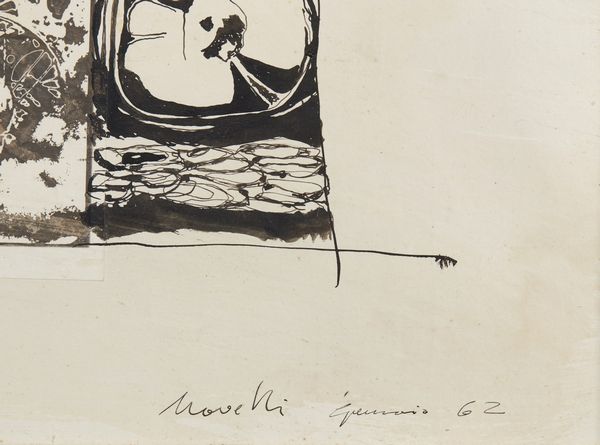 NOVELLI GASTONE (1925 - 1968) : Senza titolo.  - Asta Asta 368 | ARTE MODERNA E CONTEMPORANEA Tradizionale - Associazione Nazionale - Case d'Asta italiane