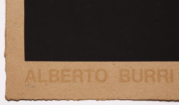 BURRI ALBERTO (1915 - 1995) : Museo di Capodimonte.  - Asta Asta 368 | ARTE MODERNA E CONTEMPORANEA Tradizionale - Associazione Nazionale - Case d'Asta italiane