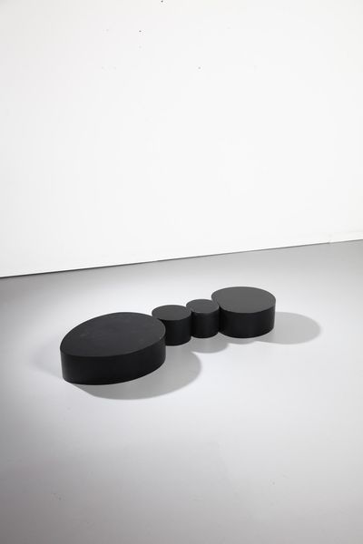 SPALLETTI ETTORE (n. 1940) : Forme (Nero).  - Asta Asta 368 | ARTE MODERNA E CONTEMPORANEA Tradizionale - Associazione Nazionale - Case d'Asta italiane