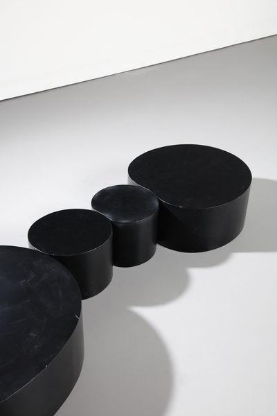 SPALLETTI ETTORE (n. 1940) : Forme (Nero).  - Asta Asta 368 | ARTE MODERNA E CONTEMPORANEA Tradizionale - Associazione Nazionale - Case d'Asta italiane