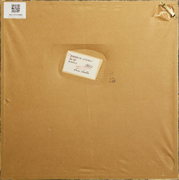 COSTA TONI (1935 - 2013) : Dinamica visuale - bianco.  - Asta Asta 368 | ARTE MODERNA E CONTEMPORANEA Tradizionale - Associazione Nazionale - Case d'Asta italiane