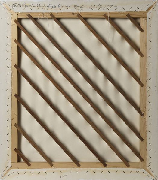 CASTELLANI ENRICO (1930 - 2017) : Superficie bianca.  - Asta Asta 368 | ARTE MODERNA E CONTEMPORANEA Tradizionale - Associazione Nazionale - Case d'Asta italiane