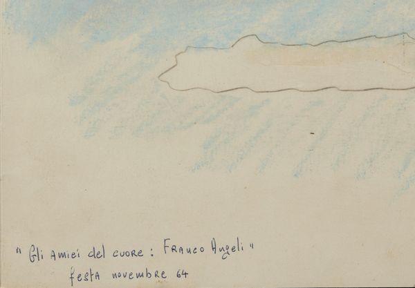 FESTA TANO (1938 - 1988) : Gli amici del cuore: Franco Angeli.  - Asta Asta 368 | ARTE MODERNA E CONTEMPORANEA Tradizionale - Associazione Nazionale - Case d'Asta italiane