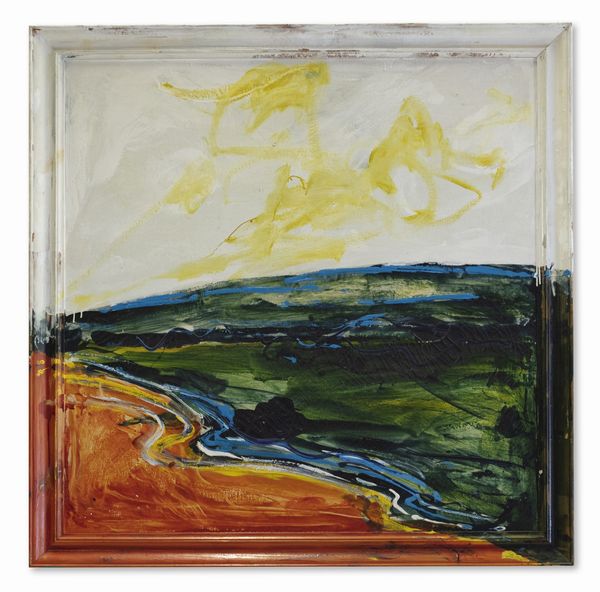 SCHIFANO MARIO (1934 - 1998) : Orizzontale.  - Asta Asta 368 | ARTE MODERNA E CONTEMPORANEA Tradizionale - Associazione Nazionale - Case d'Asta italiane