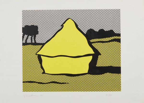 LICHTENSTEIN ROY (1923 - 1997) : Yellow haystack.  - Asta Asta 368 | ARTE MODERNA E CONTEMPORANEA Tradizionale - Associazione Nazionale - Case d'Asta italiane