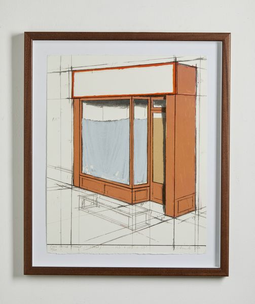 CHRISTO  (1935 - 2020) : Pink Store Front, Project.  - Asta Asta 368 | ARTE MODERNA E CONTEMPORANEA Tradizionale - Associazione Nazionale - Case d'Asta italiane