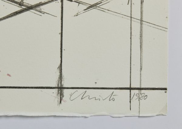 CHRISTO  (1935 - 2020) : Pink Store Front, Project.  - Asta Asta 368 | ARTE MODERNA E CONTEMPORANEA Tradizionale - Associazione Nazionale - Case d'Asta italiane