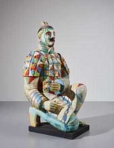 CHIA SANDRO (n. 1946) : Senza titolo.  - Asta Asta 368 | ARTE MODERNA E CONTEMPORANEA Tradizionale - Associazione Nazionale - Case d'Asta italiane