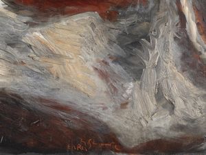 GAROUSTE GERARD (n. 1946) : Senza titolo.  - Asta Asta 368 | ARTE MODERNA E CONTEMPORANEA Tradizionale - Associazione Nazionale - Case d'Asta italiane