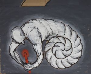 SARMENTO JULIAO (1948 - 2021) : Terremoto (parte prima).  - Asta Asta 368 | ARTE MODERNA E CONTEMPORANEA Tradizionale - Associazione Nazionale - Case d'Asta italiane