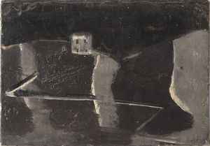 SIRONI MARIO (1885 - 1961) - Paesaggio.