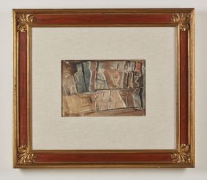 SIRONI MARIO (1885 - 1961) : Composizione.  - Asta Asta 368 | ARTE MODERNA E CONTEMPORANEA Tradizionale - Associazione Nazionale - Case d'Asta italiane