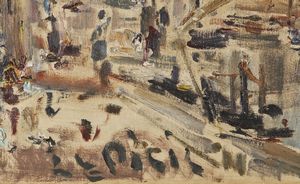 DE PISIS FILIPPO (1896 - 1956) : Venezia.  - Asta Asta 368 | ARTE MODERNA E CONTEMPORANEA Tradizionale - Associazione Nazionale - Case d'Asta italiane