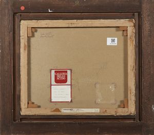 CARRA' CARLO (1881 - 1966) : Marina con barche.  - Asta Asta 368 | ARTE MODERNA E CONTEMPORANEA Tradizionale - Associazione Nazionale - Case d'Asta italiane