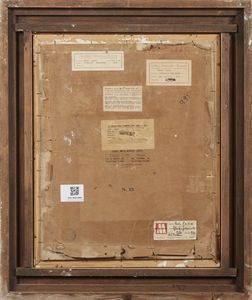 CARRA' CARLO (1881 - 1966) : Testa di donna.  - Asta Asta 368 | ARTE MODERNA E CONTEMPORANEA Tradizionale - Associazione Nazionale - Case d'Asta italiane